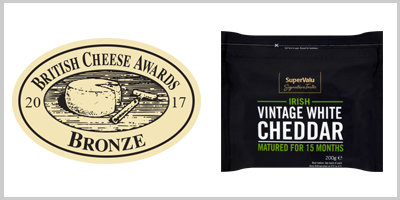 SuperValu Signature Tastes Vintage White Cheddar