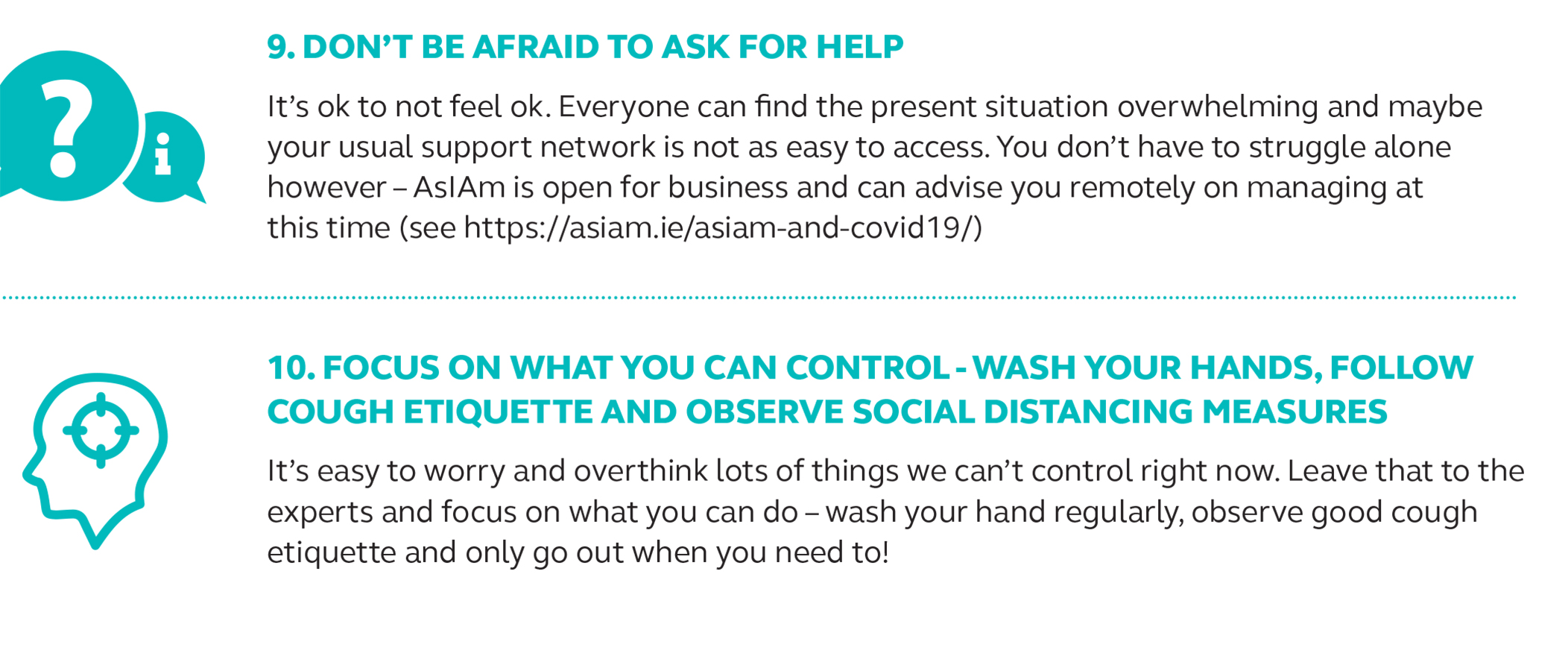 TOP 10 TIPS for the Autism Community in Managing COVID-19