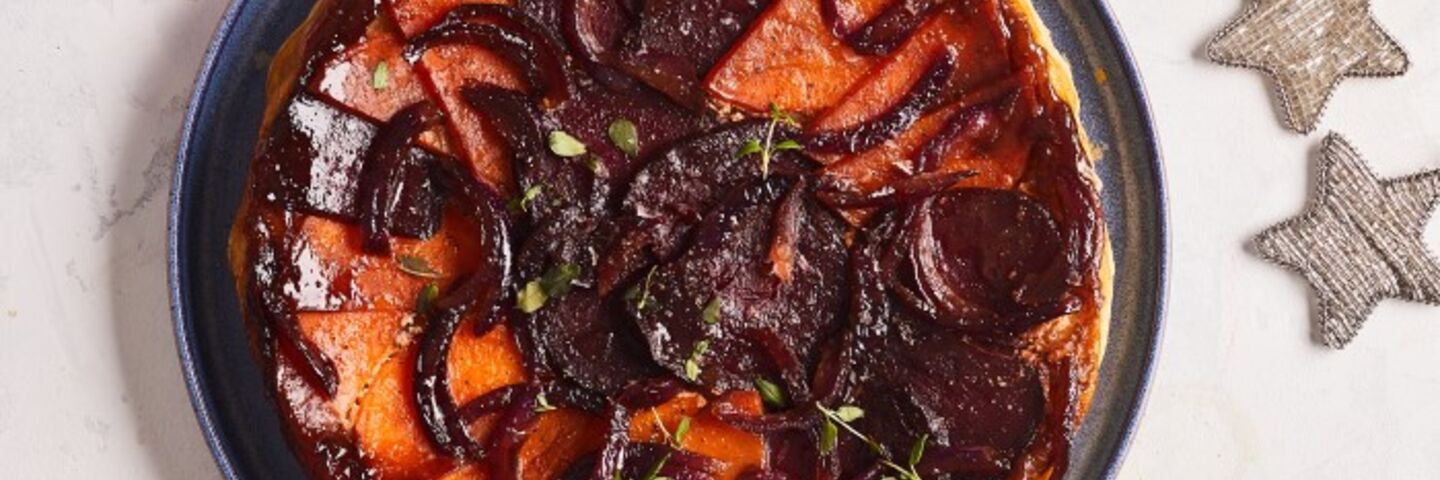 The Happy Pear Beetroot Maple Tart  1 