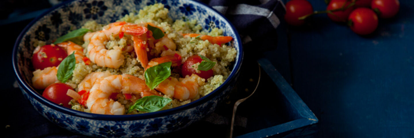 Quinoa basil pesto recipe