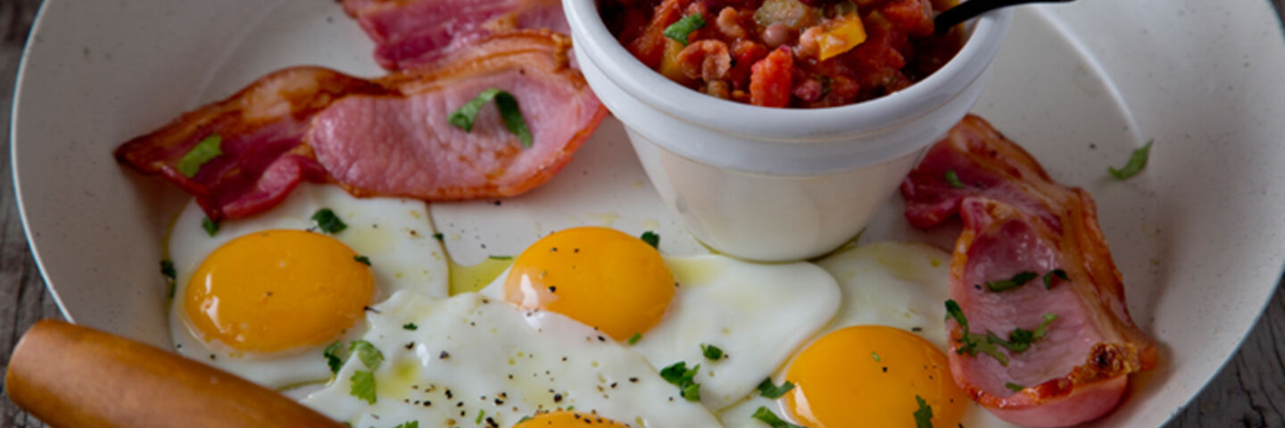 Bacon egg salsa recipe