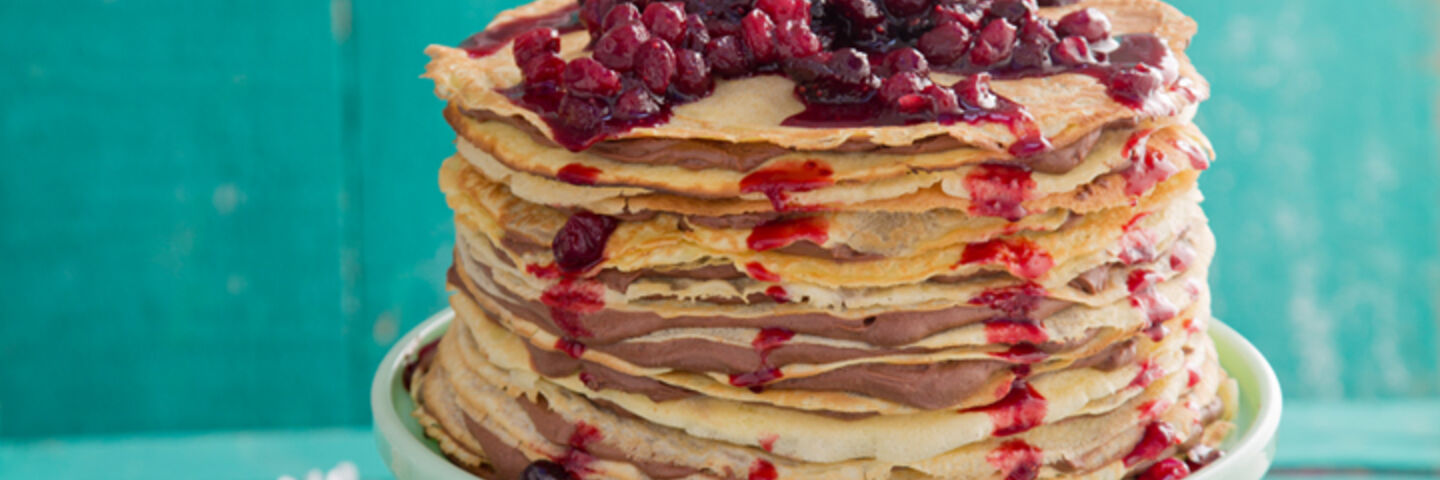 Chocolate mousse crepe cake recipe2