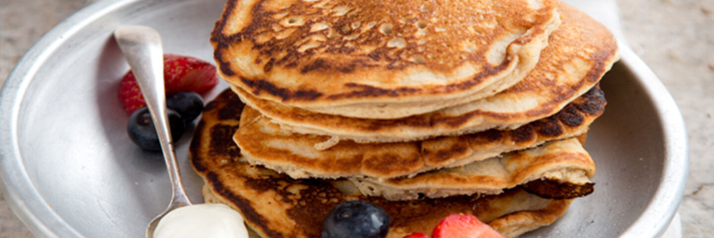 Coconut protein pancakes recipe