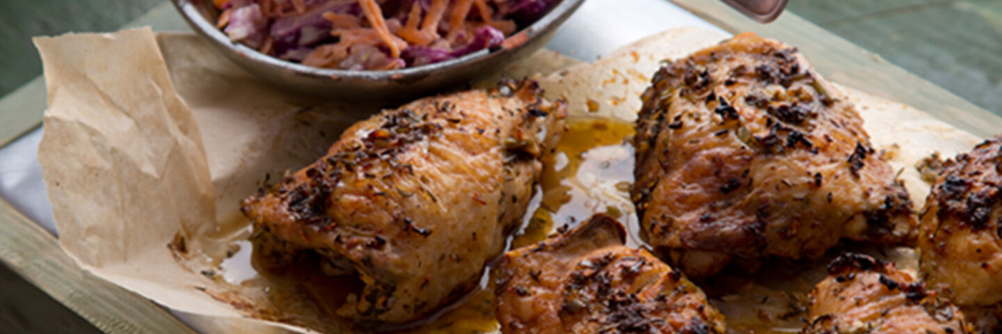 Jerk chicken red cabbage coleslaw recipe