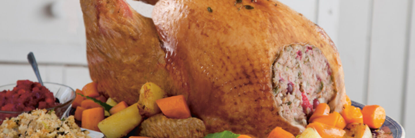 Kevin s christmas turkey two stuffings recipe