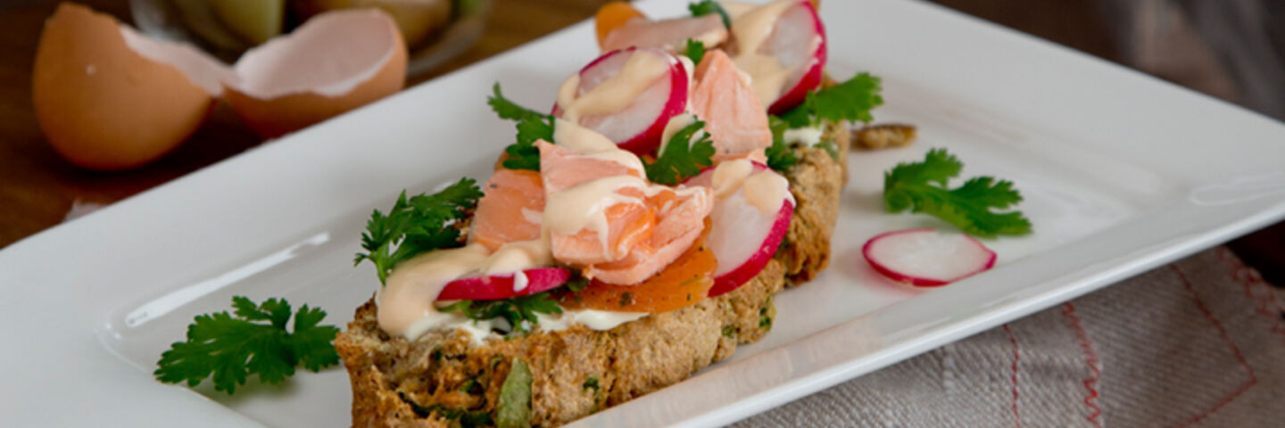 Seafood tartine potato bread recipe
