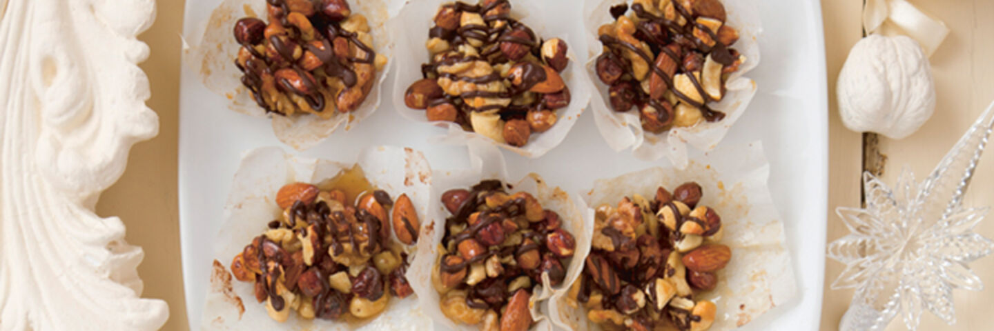Toasted nut clusters recipe