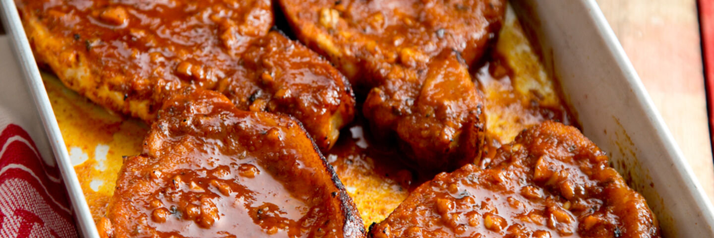 Peri peri porkchops