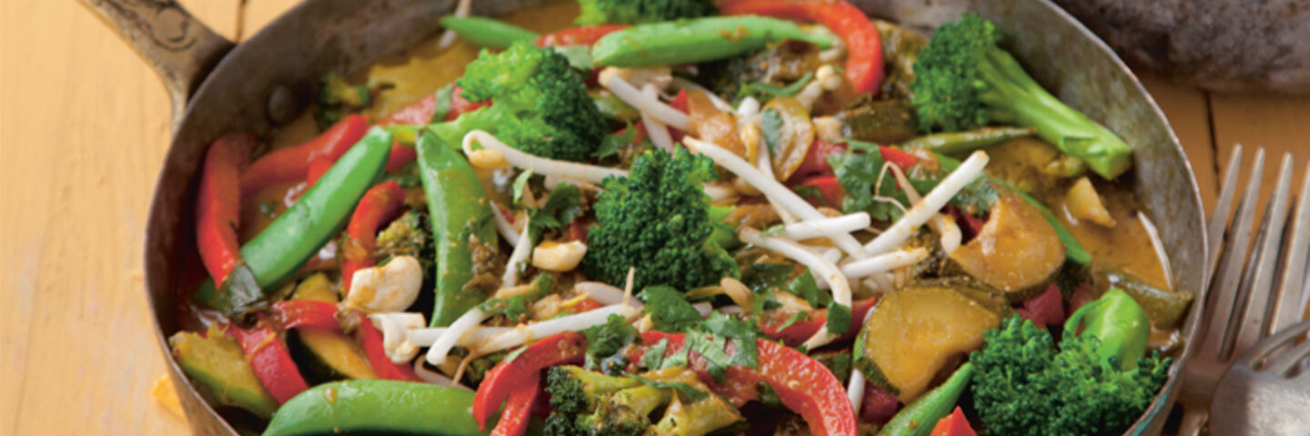 Happy thai green curry