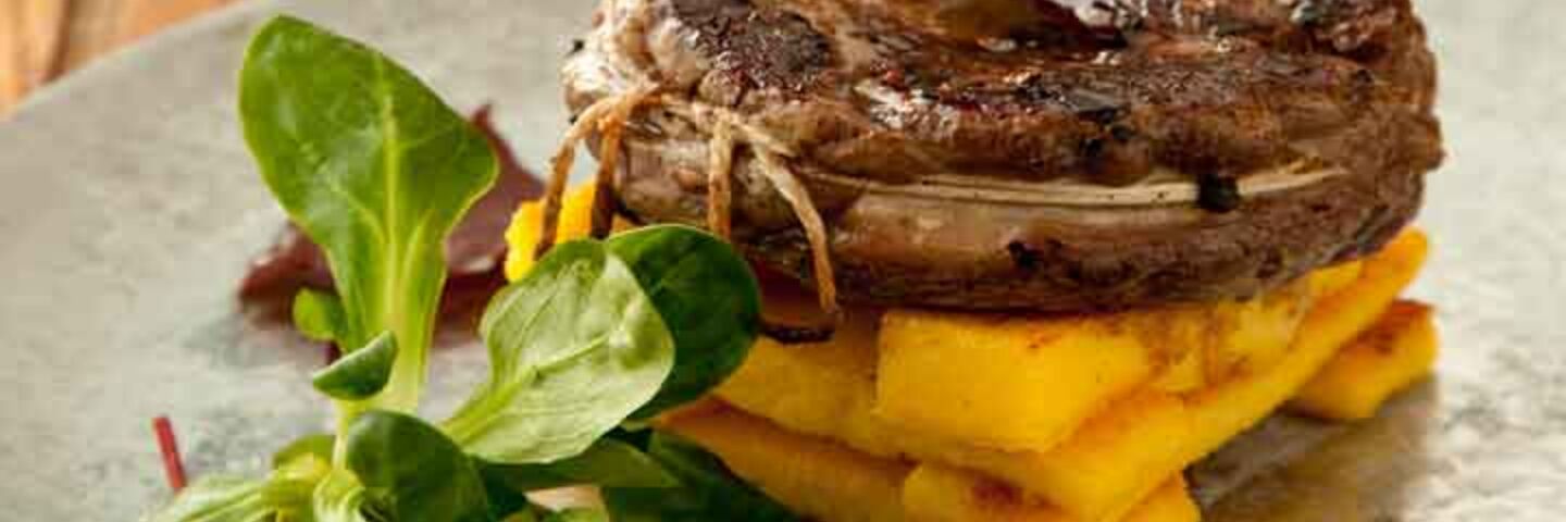 Steakpolenta