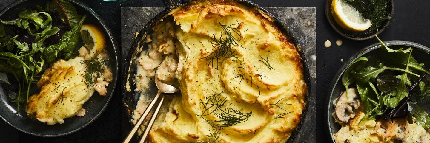 Easiest ever seafood pie