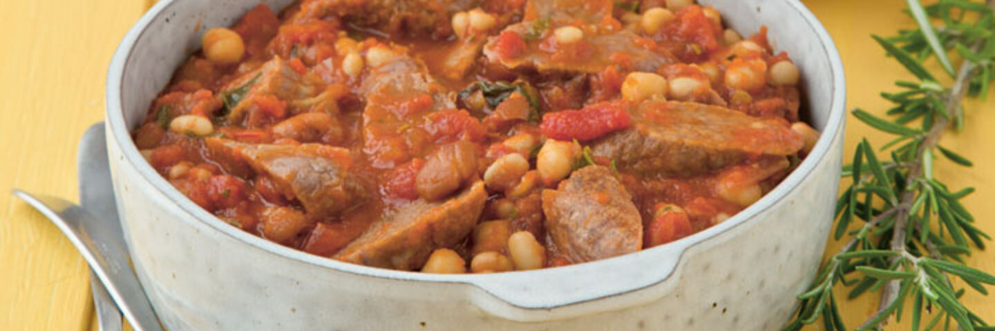 Mixed Bean and Sausage Casserole