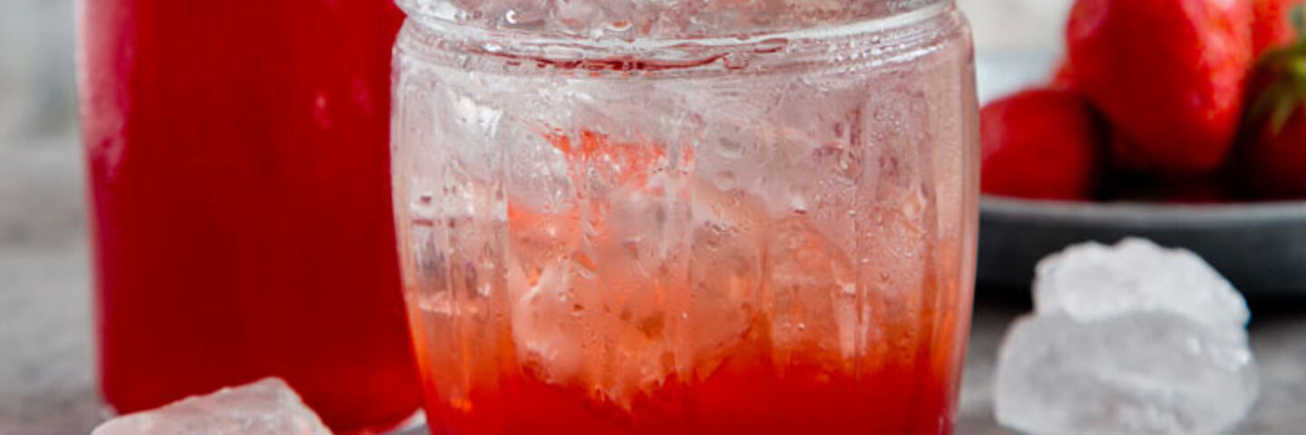 Homemade Strawberry Cordial