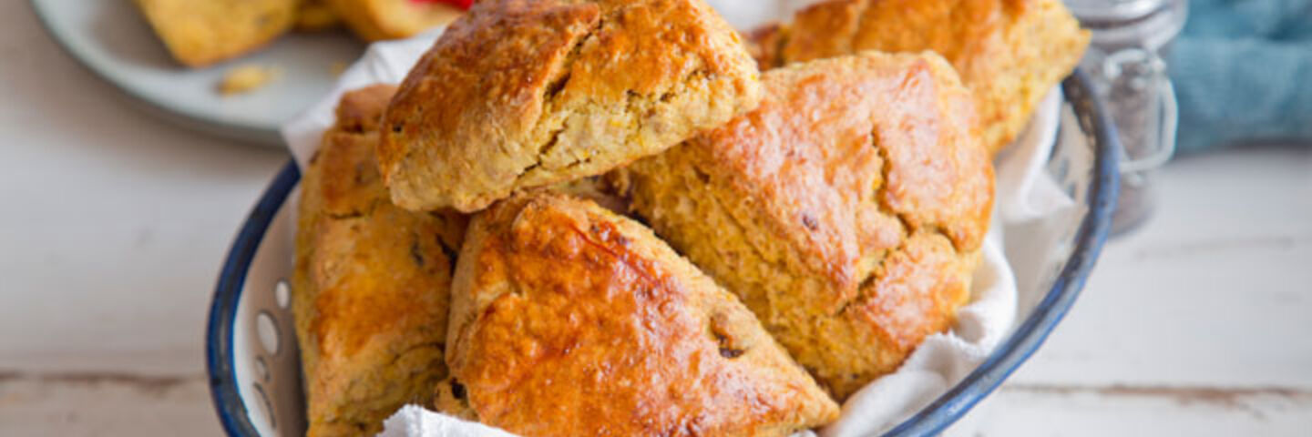 Sweet potato scones