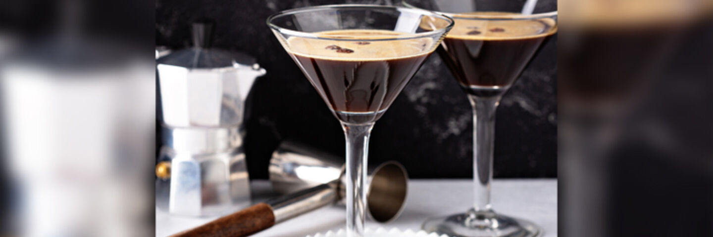 Espresso martini cocktail