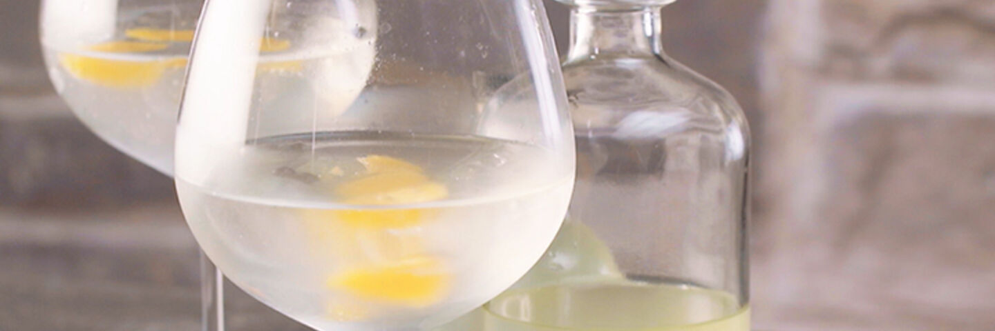 Ginger infused gin