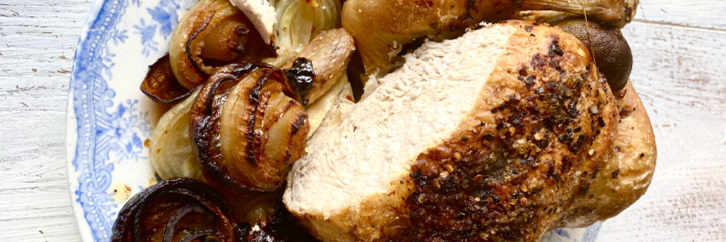 Chicken onions recipe