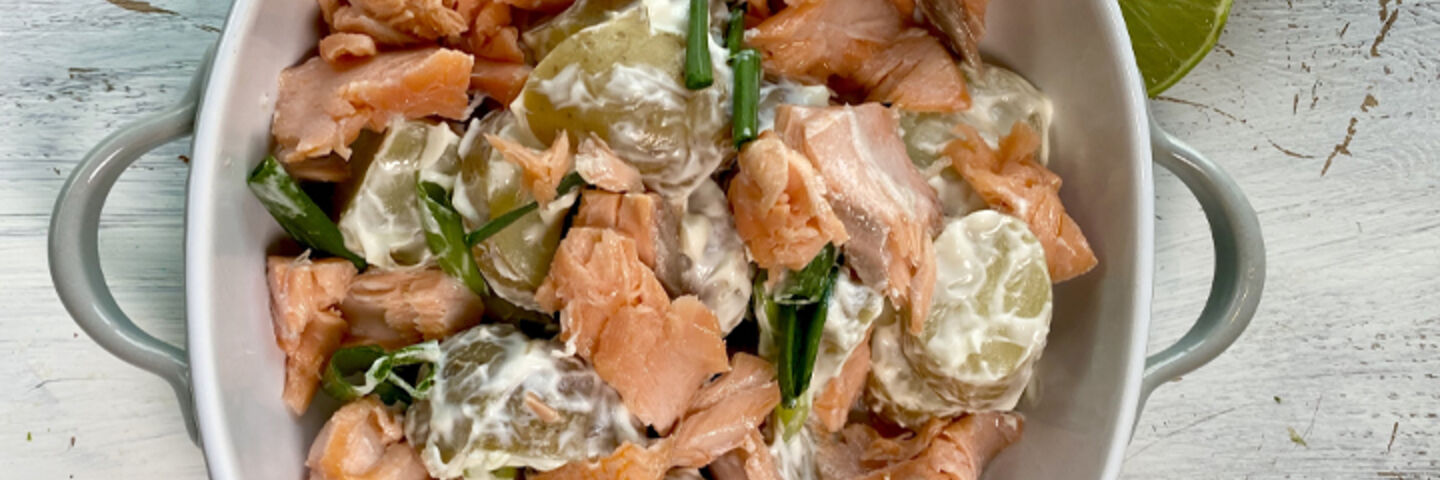 Salmon salad recipe