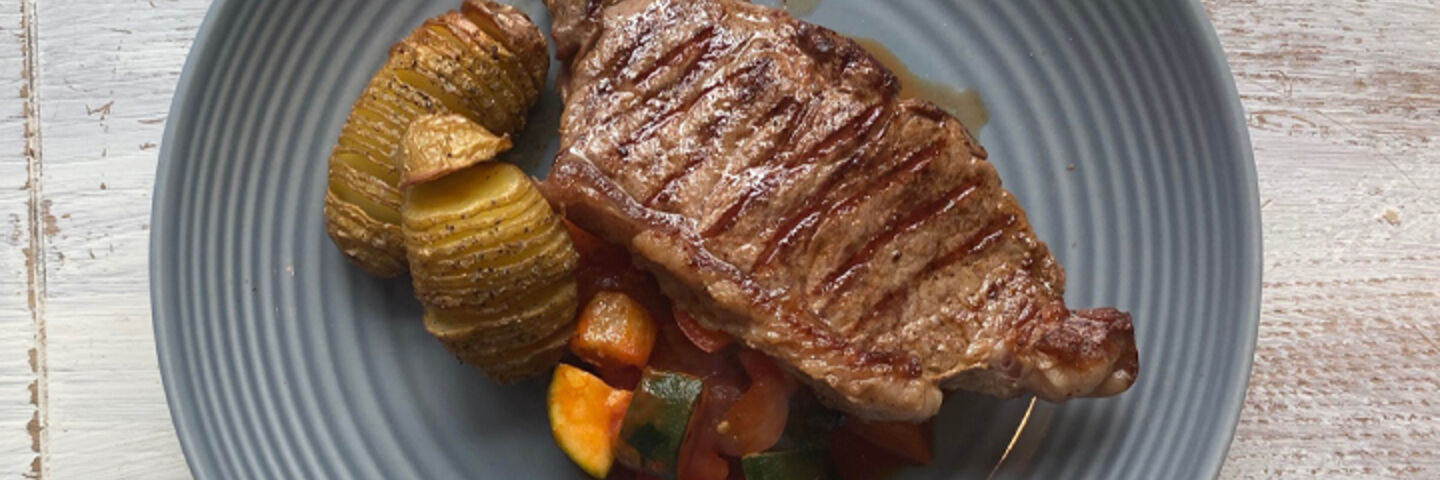 Striploin steak recipe
