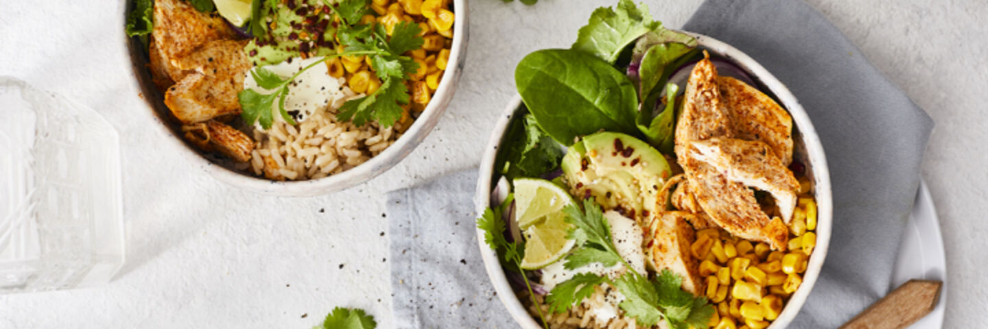 Chicken power salad recipe