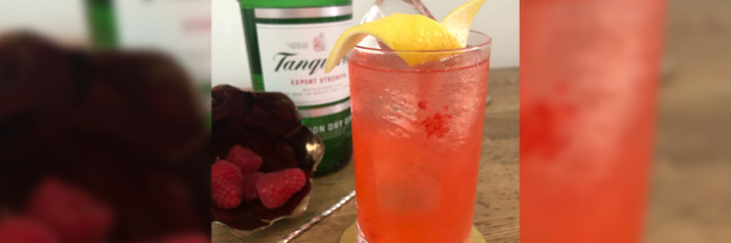 Raspberry tom collins recipe