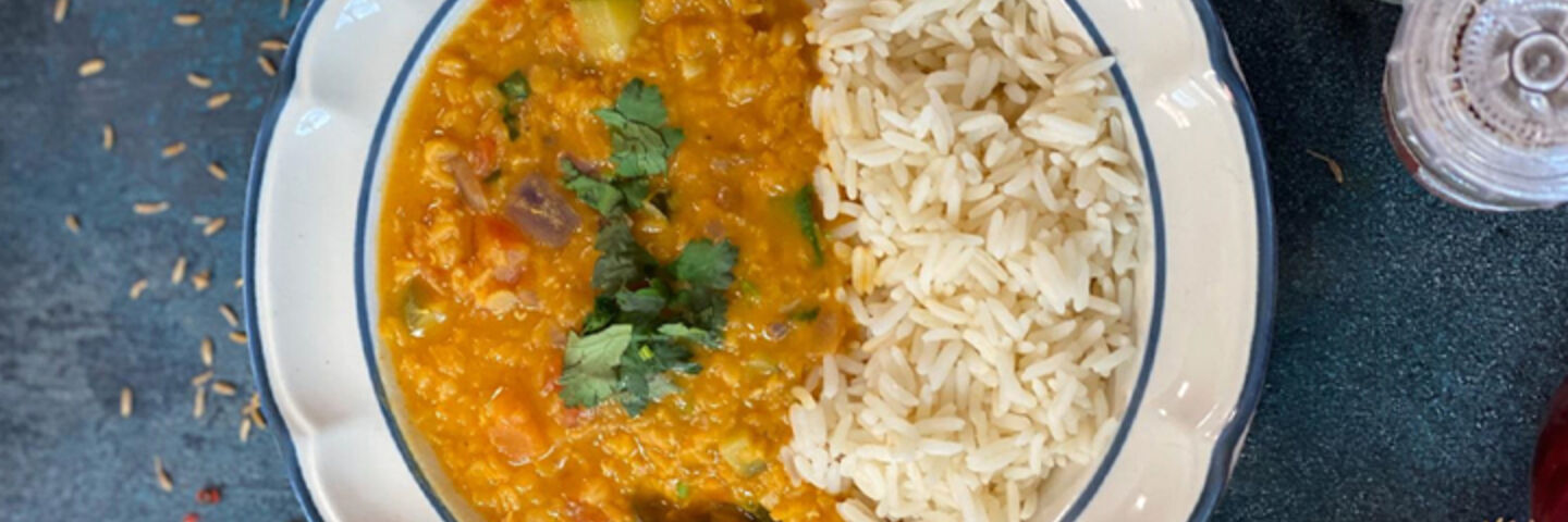 Red lentil dahl recipe