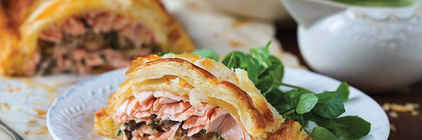 Salmon parcels recipe
