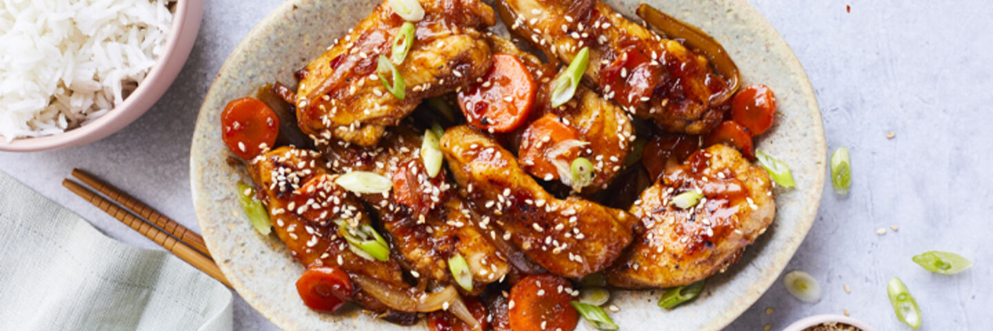 Crispy ginger chicken recipe