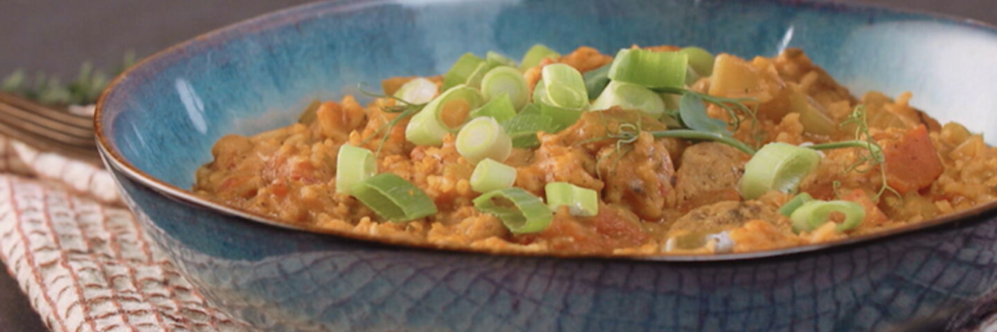 Vegan jambalaya recipe