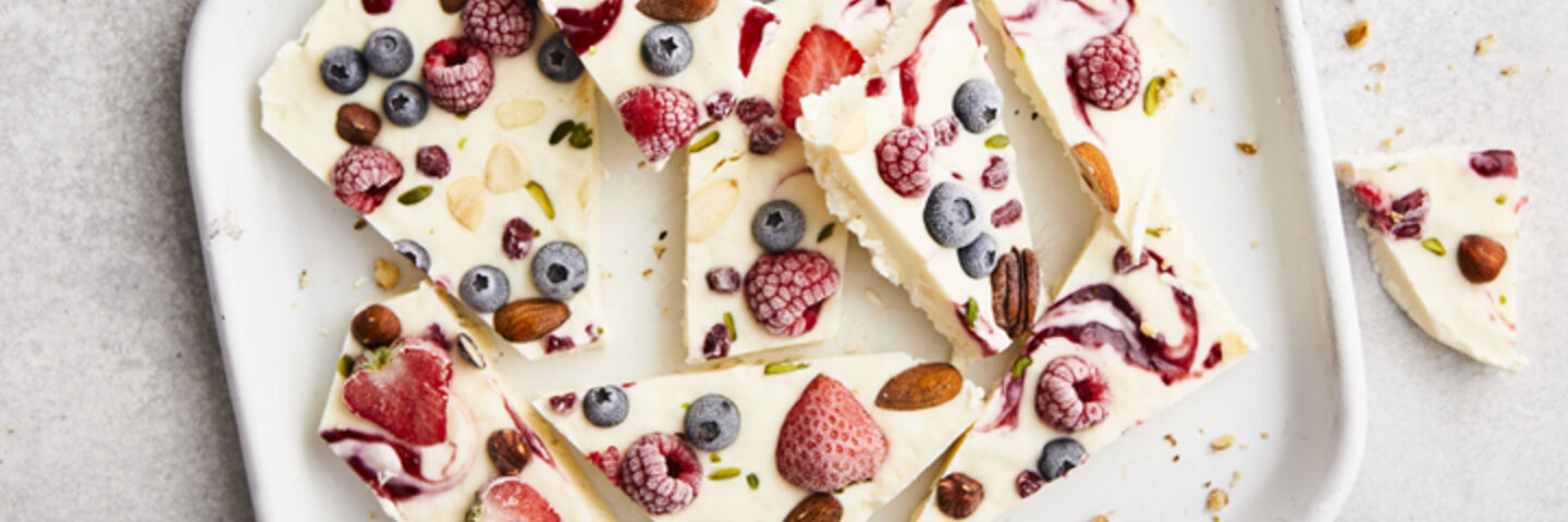 Yogurt bark recipe