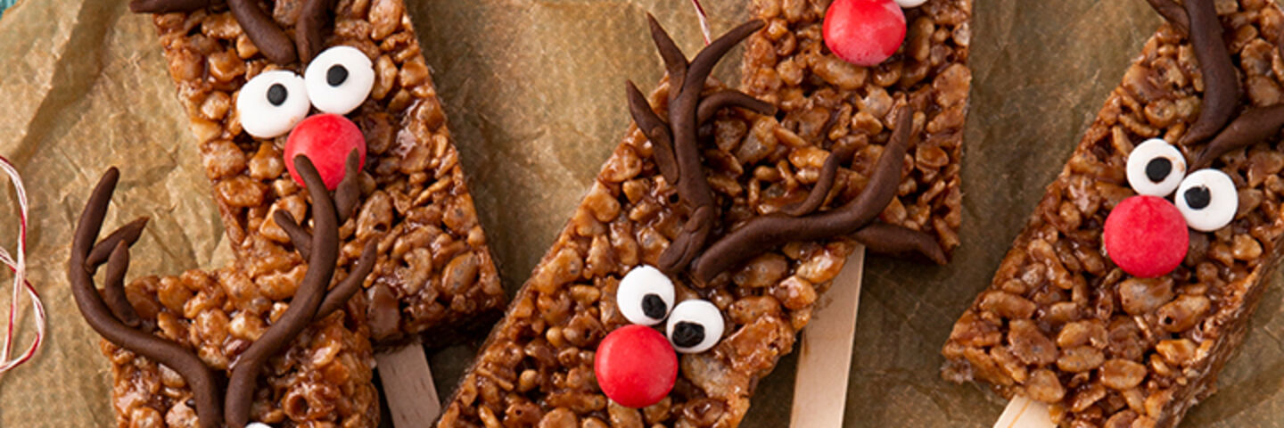 Reindeer Rice Krunchie bars