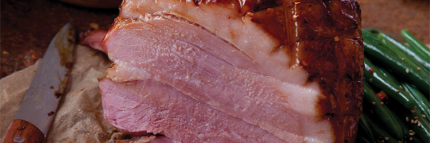 Hoisin glazed ham recipe