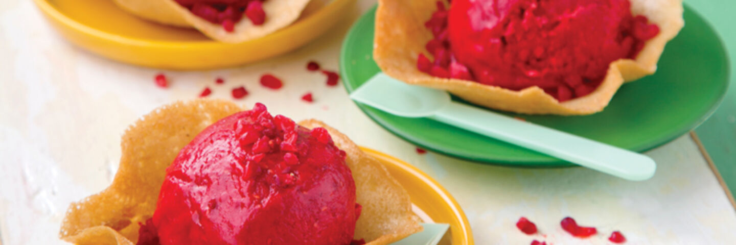 Instant soft serve raspberry ice cream recipe