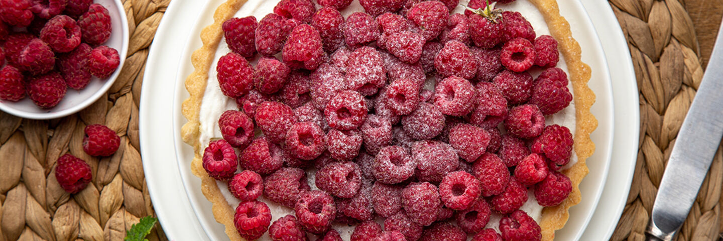 French Raspberry Tart main