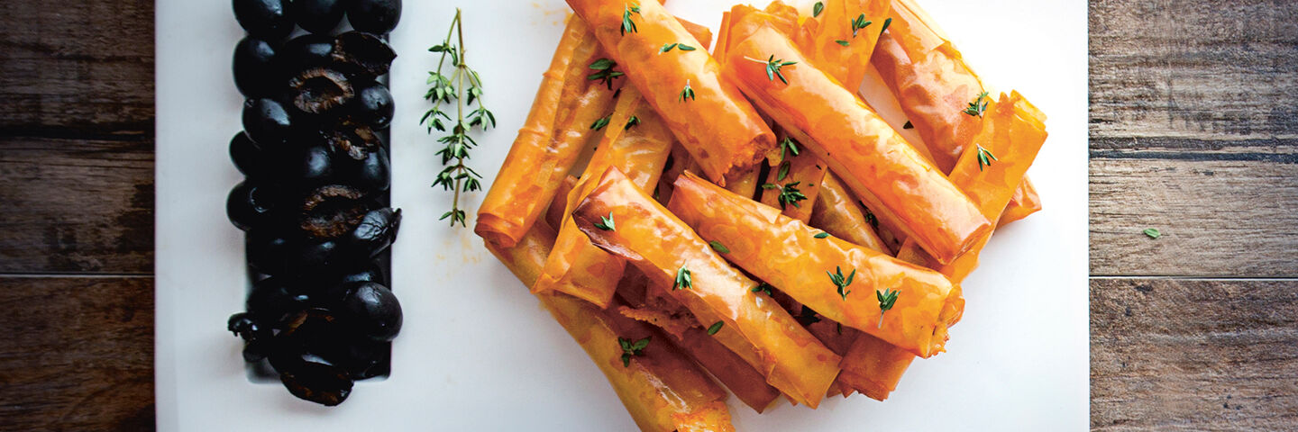 SuperValu Clare Anne O'Keefe Chorizo Rosemary Filo Straws