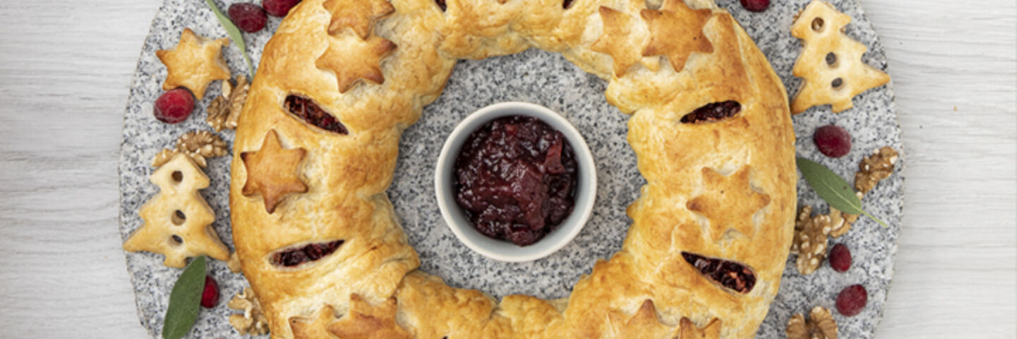 SuperValu The Happy Pear Beet Walnut Pastry Wreath