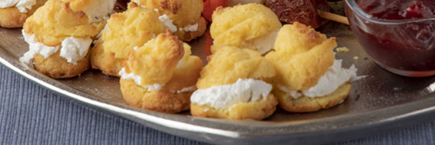 SuperValu Whipped Goats Cheese Gougere Recipe Fresh2019