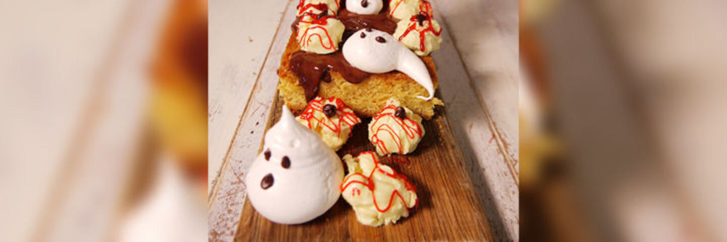 Halloween sponge cake recipe V2