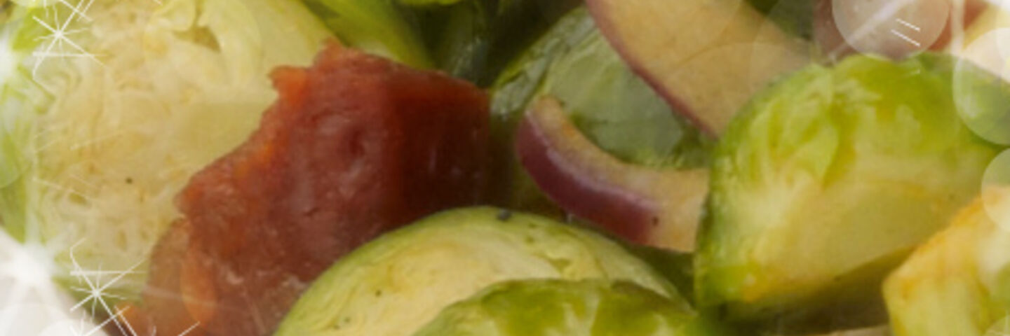Brussels Sprouts and Chorizo