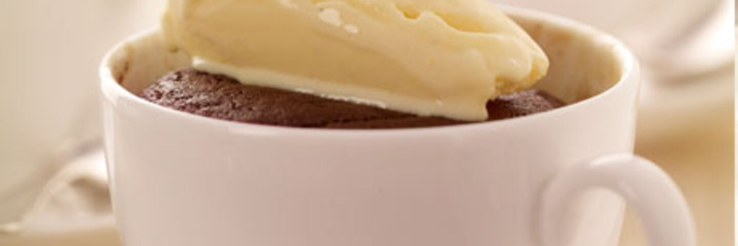 Indulgent Chocolate Fondants with Ice Cream