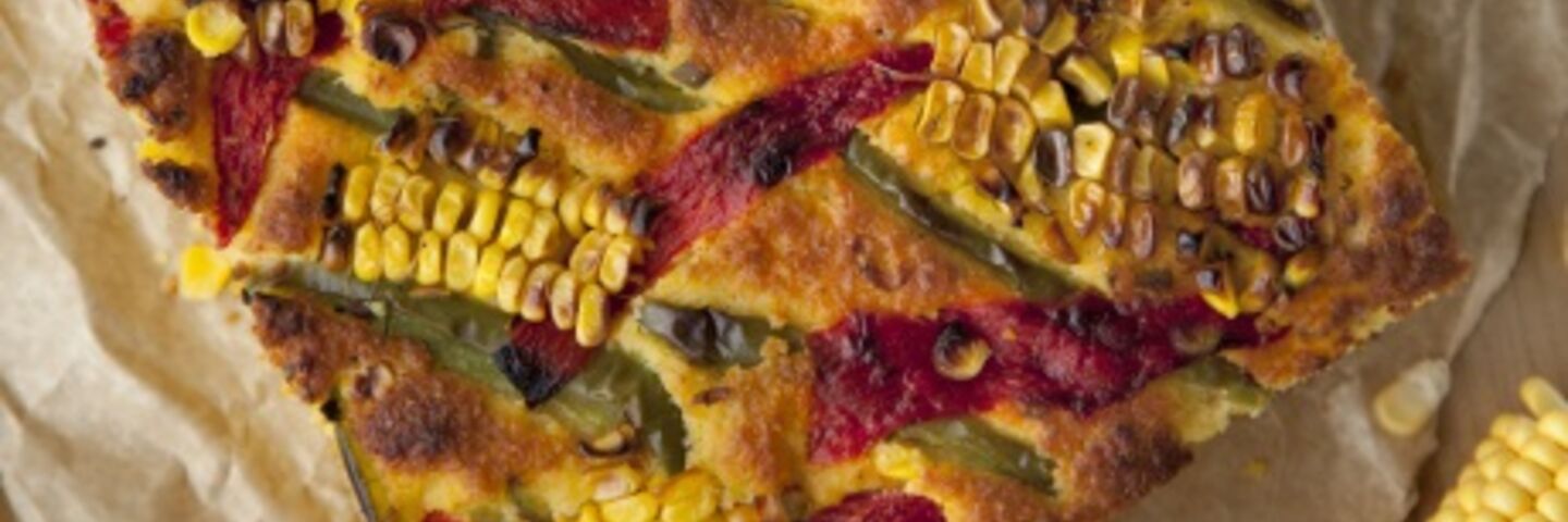 Roasted Pepper Cornbread