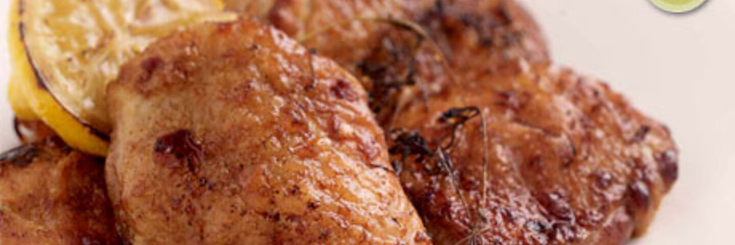 Lemon, Soy and Honey Roasted Chicken with Roasted Potatoes