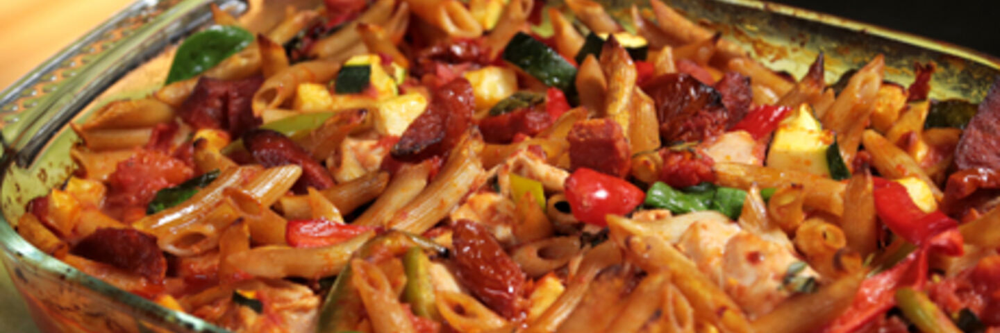 Tuesday 24th Feb - Chicken and Chorizo Pesto Bake