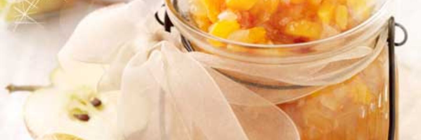 Pear & Apricot Chutney