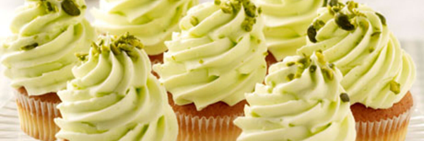Pistachio Cup Cakes