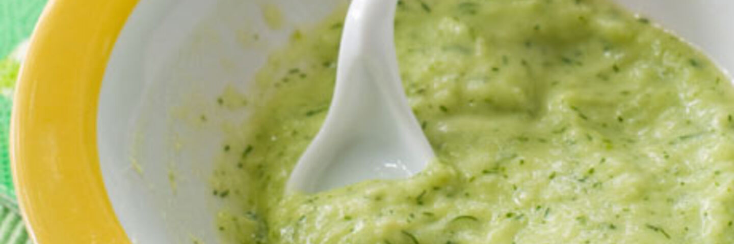 Potato, Broccoli and Pea Mash