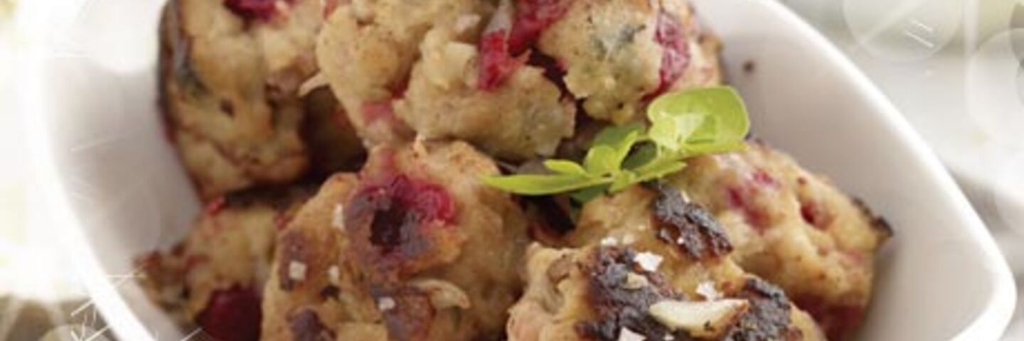Sausagemeat & Cranberry Stuffing Balls