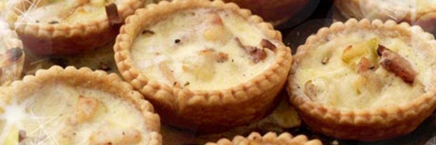 Turkey, Leek and Cheddar Mini Quiche