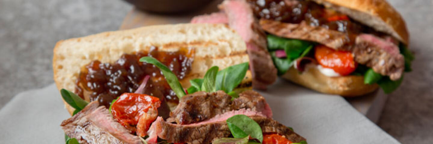 Balsamic Steak Sandwich Recipe