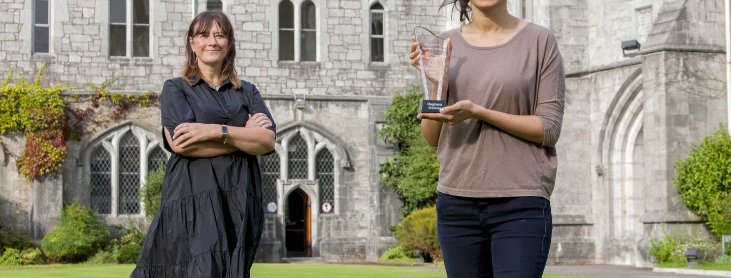 UCC Microbiology Student Meghana Srinivas Scoops SuperValu Award for Excellence in Food